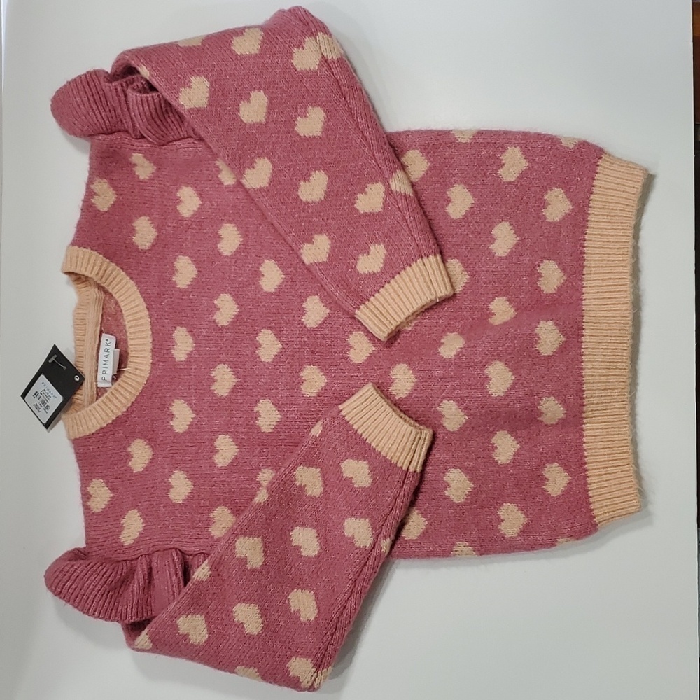 Primark Pink/Peach sweater size Small/Med NWT
